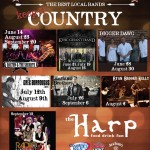 Boston Weekend with Radio Nashville – Friday 9/13 at The Harp & Saturday 9/14 Harvard Fallfest